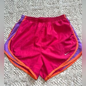 Womens Nike Dri-fit Running shorts Pink XS